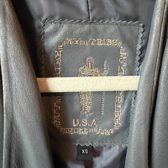 Great Leather Jacket, Made in US - Picture 3 of 4